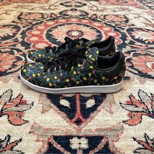 Adidas Stan Smith Black/Pink/Metallic Gold Sneakers